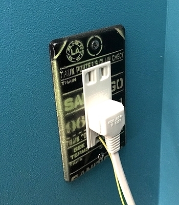ステンシルコンセントカバー ステンシルシート アメリカ雑貨屋 SUNBRIDGE