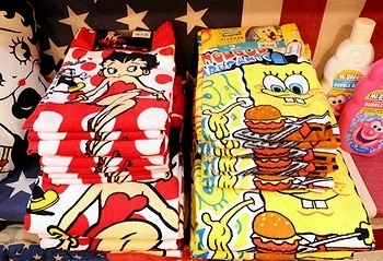 スポンジボブタオル
アメリカ雑貨屋 サンブリッヂ