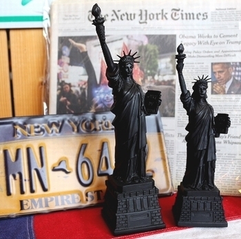 自由の女神オブジェ ブラック女神 STATUE OF LIBERTY
アメリカ雑貨屋 SUNBRIDGE