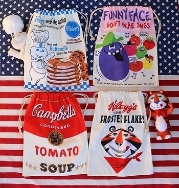 ドゥボーイ巾着 ファニーフェイス巾着 キャンベル巾着 ケロッグタイガー巾着
アメリカ雑貨屋サンブリッヂ SUNBRIDGE 岩手雑貨屋 アメリカ雑貨通販