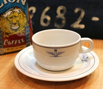 イタリア軍コーヒーカップ&ソーサー
アメリカ雑貨屋サンブリッヂ SUNBRIDGE 岩手雑貨屋 アメリカ雑貨通販