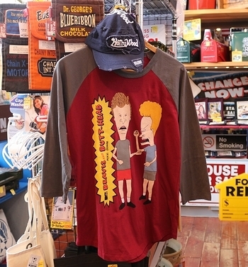 ビーバス&バッドヘッドラグランTシャツ ラグランTシャツ
アメリカ雑貨屋 サンブリッヂ SUNBRIDGE 岩手雑貨屋