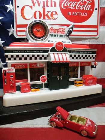 コカコーラ アメリカンダイナー オールディーズ ミニチュア