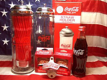 アメリカ雑貨 通販 岩手 SUNBRIDGE 商品紹介
Coca-Cola★ストローホルダー