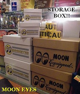 MOON EYES 収納ボックス♪: ☆アメリカ雑貨の秘密基地☆アメリカ雑貨屋