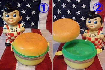 アメリカ雑貨屋 サンブリッヂ 商品ブログ
ハンバーガー ランチボックス