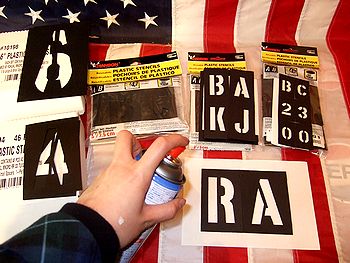 アメリカ雑貨 サンブリッヂ 商品ブログ
ステンシル プレート