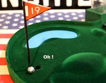 ゴルフ ショットグラスゲーム