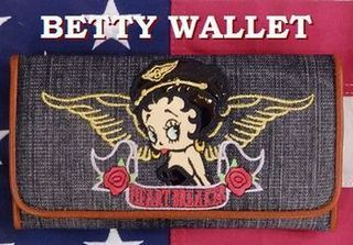ベティちゃん☆長財布: ☆アメリカ雑貨の秘密基地☆アメリカ雑貨