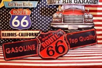 ルート66ガソリン看板 ROUTE66
アメリカ雑貨屋 サンブリッヂ 雑貨通販