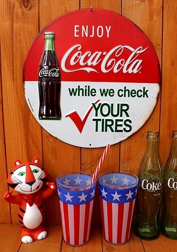 コカコーラ看板
雑貨屋サンブリッヂ