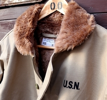USタイプN-1デッキジャケット ミリタリージャケット <div><br></div>アメリカ雑貨屋 SUNBRIDGE