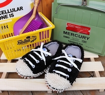 スニーカーモップ モップスリッパ ルームシューズ<div><br></div>アメリカ雑貨屋 SUNBRIDGE 岩手 盛岡雑貨屋
