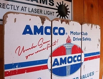 アモコ看板 AMOCO アメリカ雑貨屋 <div><br></div>SUNBRIDGE