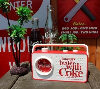 コカ・コーララジオ アラームクロック付き コークラジオ
COCACOLA アメリカ雑貨屋 SUNBRIDGE