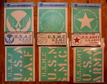 ミリタリーステンシルシート ステンシルシート
アメリカ雑貨屋サンブリッヂ SUNBRIDGE 岩手雑貨屋 アメリカ雑貨通販