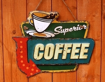 アメリカンブリキ看板 アメリカンミニ看板 コーヒー看板
アメリカ雑貨屋サンブリッヂ SUNBRIDGE 岩手雑貨屋 アメリカ雑貨通販