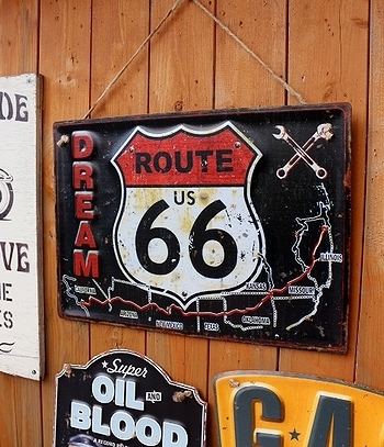 ルート66ビンテージ看板 ガレージ看板 ROUTE66
アメリカ雑貨屋 SUNBRIDGE 岩手矢巾町
