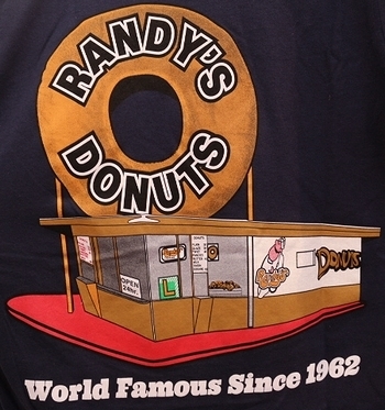 ランディーズドーナツTシャツ アメリカドーナツ店Randy's Donuts
アメリカ雑貨屋 サンブリッヂ SUNBRIDGE 岩手雑貨屋