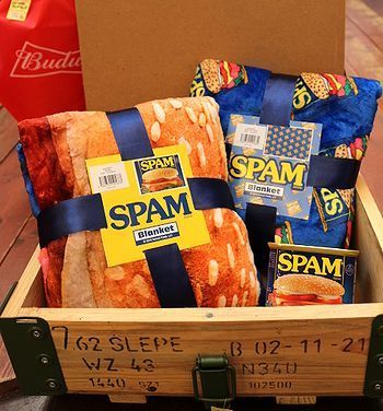 スパムブランケット SPAM
アメリカ雑貨屋 サンブリッヂ SUNBRIDGE 岩手雑貨屋