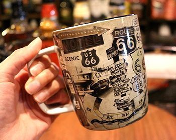 ルート66スプーン付きマグカップ アメリカンマグカップ
アメリカ雑貨屋 SUNRIDGE 岩手矢巾雑貨