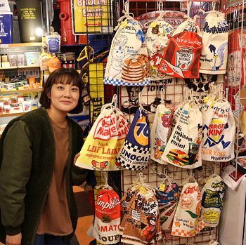 U.S.カンパニー 巾着袋
アメリカ雑貨屋 サンブリッヂ SUNBRIDGE 岩手雑貨屋