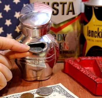 TVJOE貯金箱 ヴィンテージコインバンク ESSO貯金箱 1960’sTVJOE ESSO
アメリカ雑貨屋 SUNBRIDGE 岩手アメリカン雑貨