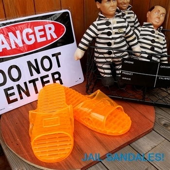 ジャイルサンダル JAIL SANDALES アメリカ刑務所サンダル ベランダサンダル ビーチサンダル
アメリカ雑貨屋 サンブリッヂ 岩手雑貨屋