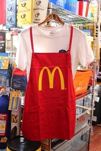 アメリカマクドナルド限定エプロン アメリカマックオフシャルエプロン USマック オフィシャル
McDonald's APRON アメリカ雑貨屋 SUNBRIDGE 岩手アメリカン雑貨