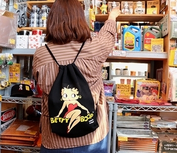 ベティブープナップサック BETTYBOOP
アメリカ雑貨屋 サンブリッヂ SUNBRIDGE 岩手雑貨屋