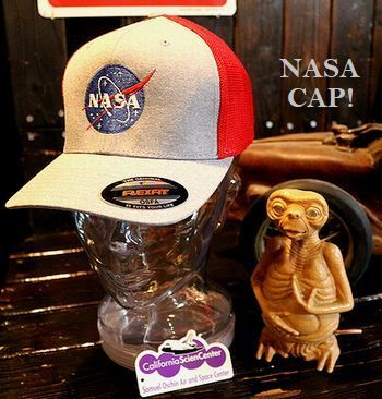 NASAメッシュキャップ　カリフォルニアサイエンスセンター帽子　
アメリカキャップ　アメリカ雑貨屋　SUNBRIDGE　岩手