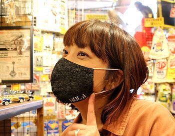 ステンシル布マスク 手作りマスク
サンブリッヂマスク アメリカ雑貨屋 SUNBRIDGE 岩手矢巾雑貨