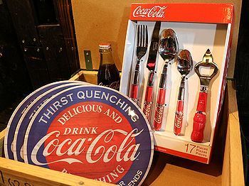 コカ・コーラメラミンプレート コーラカトラリーセット
アメリカ雑貨屋 SUNBRIDGE 岩手矢巾雑貨