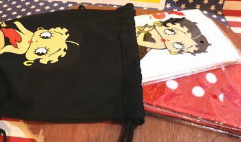 ベティ ベティちゃん ナップサック ナップザック スウェット
アメリカ雑貨屋 サンブリッヂ サンブリッジ 岩手雑貨屋 アメリカ雑貨通販 マスク販売店