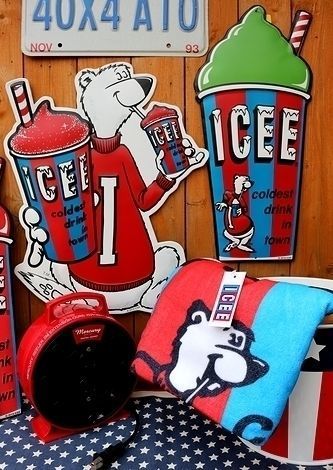 アイシー看板 ICEE ティンサイン くま
アメリカ雑貨屋 サンブリッヂ SUNBRIDGE 岩手雑貨屋 アメリカ雑貨通販 布マスク販売店