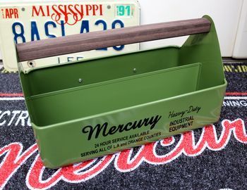 マーキュリーツールボックス　MERCURY工具箱　キャンプ収納
アメリカ雑貨屋　サンブリッヂ　岩手雑貨屋　矢巾町