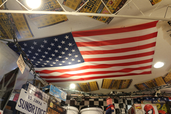 アメリカ雑貨屋サンブリッヂ　フラッグ　タペストリー　星条旗　USフラッグ
