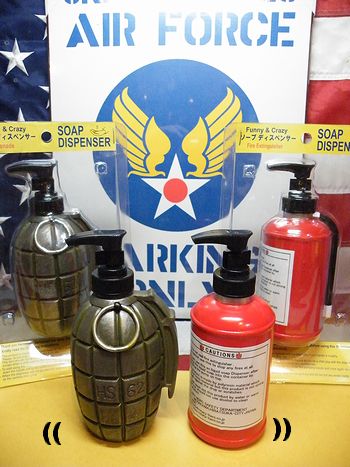 岩手 アメリカ雑貨屋 サンブリッヂ 通販ブログ
ソープボトル入荷!
