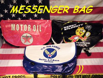アメリカ雑貨 通販 岩手 サンブリッヂ 商品紹介
テキサコ メッセンジャーバッグ★