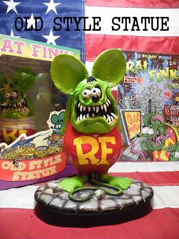 岩手 アメリカ雑貨屋SUN BRIDGE 通販ブログ
RAT FINK OLD STYLE STATUEドール